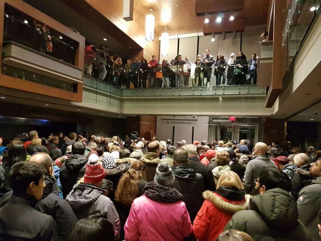 In memory of the massacre in Quebec