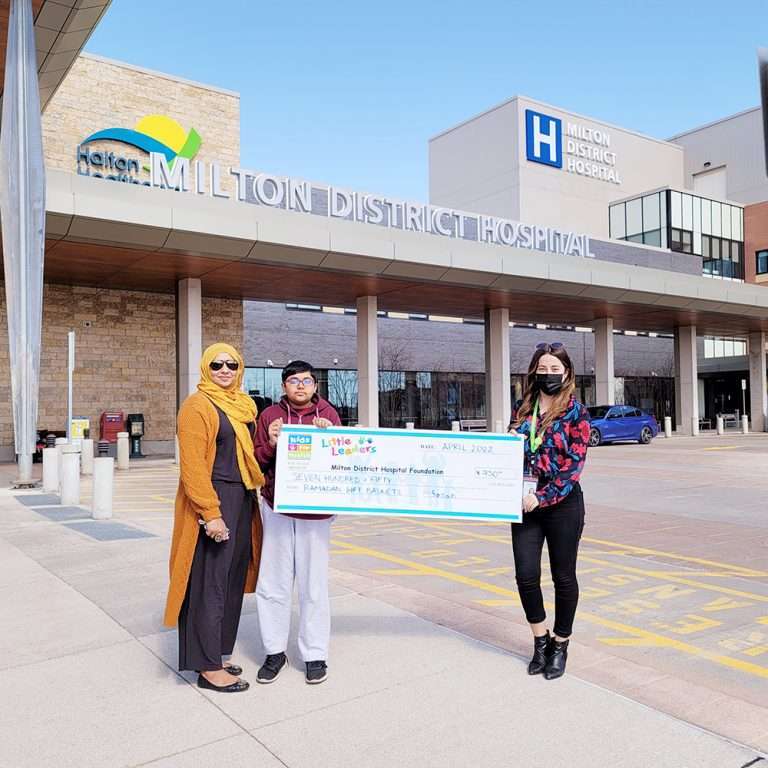Milton Youth raises $750 for MDHF during Ramadan